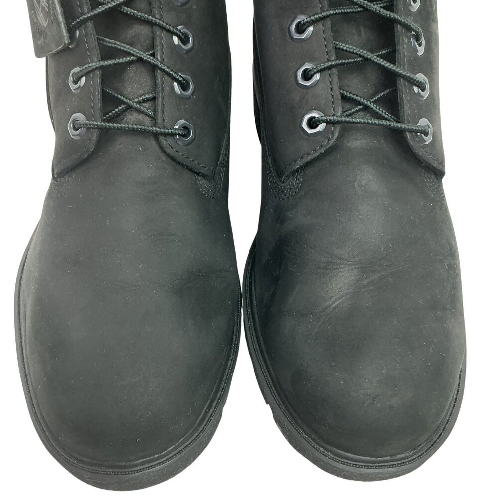 Timberland Premium 6” Waterproof Nubuck Leather Boots Mens 12 Black Primaloft 40 - Picture 3 of 15